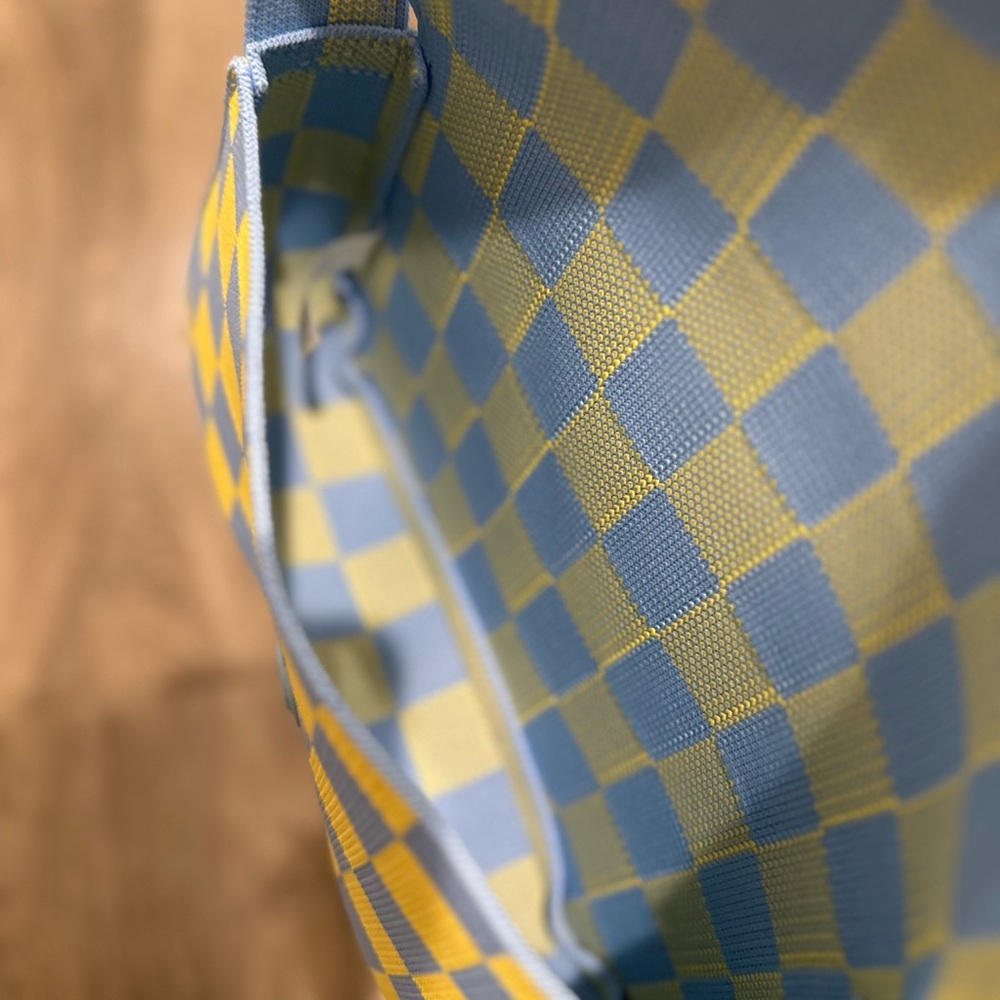 JW PEI Becci Knitted Shoulder Bag - Ice & Yellow - Picture 2 of 4
